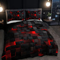 Abstract Grid Series Quilt Cover Digital Printing Bedding