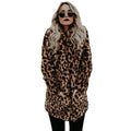 Artificial Faux Fur Women Winter Coat