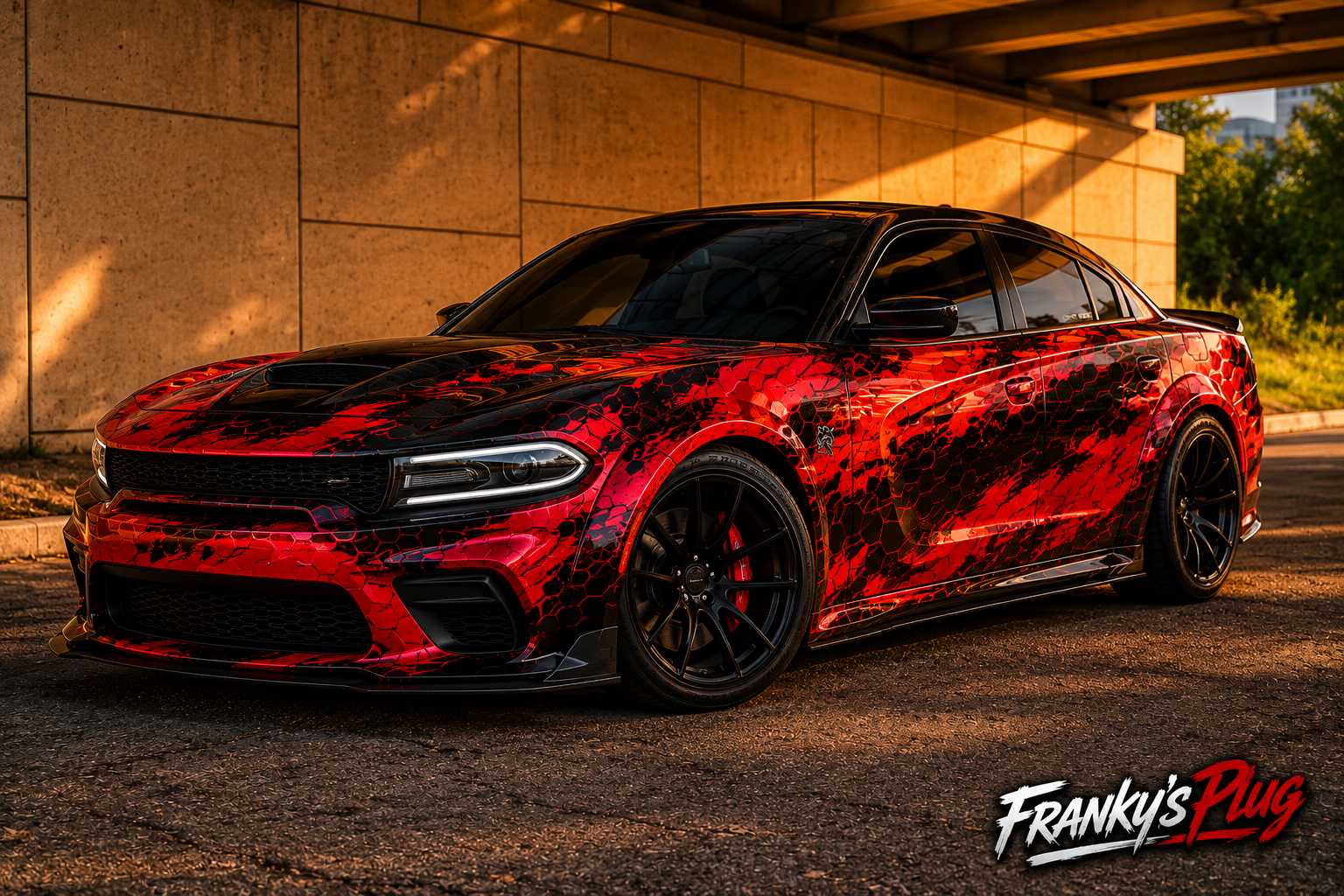 Widebody Dodge Charger Wallpaper Pack