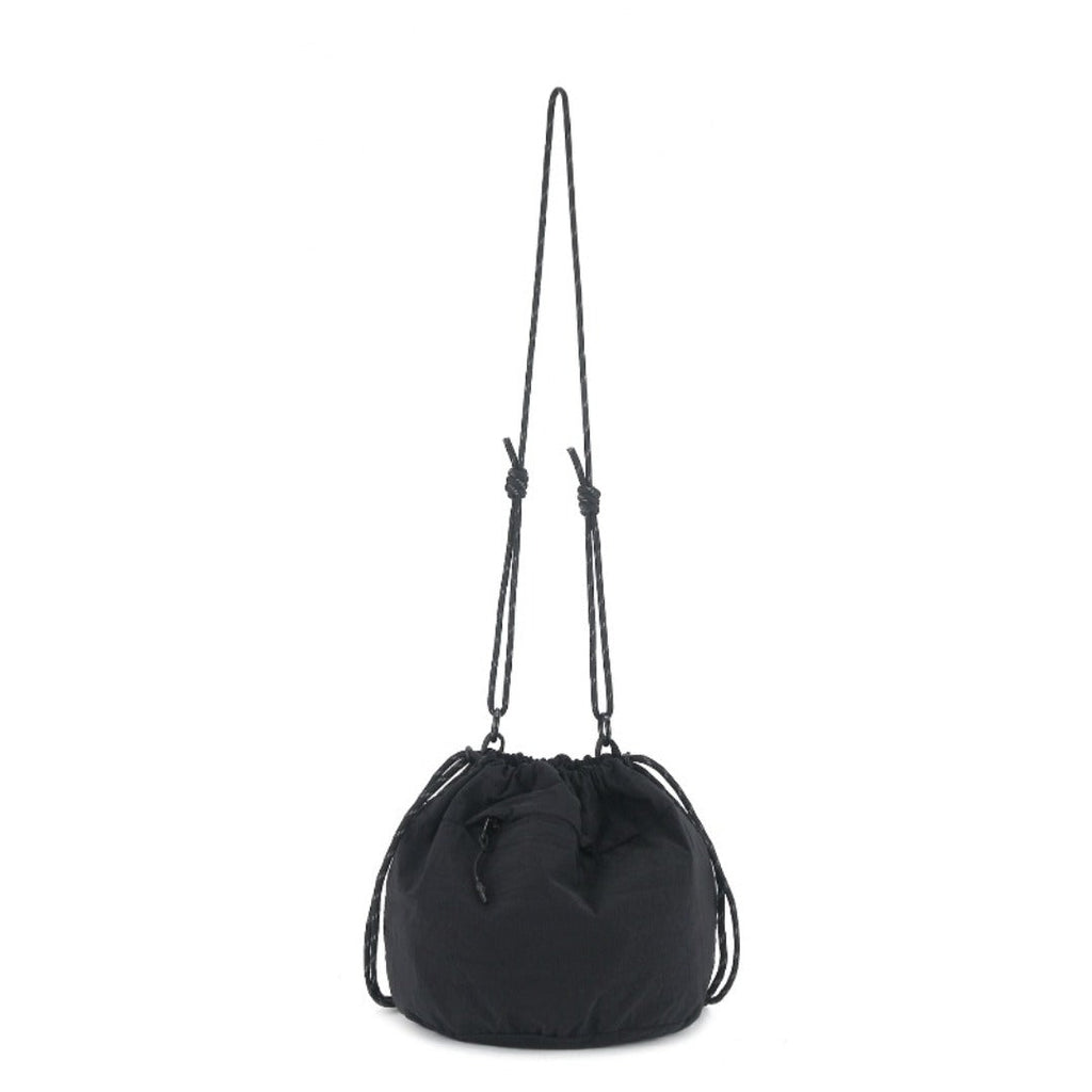 Bucket Bag stylish, Dual Drawstring Crossbody Bag Men's, Outdoor Sports and Leisure Bag
