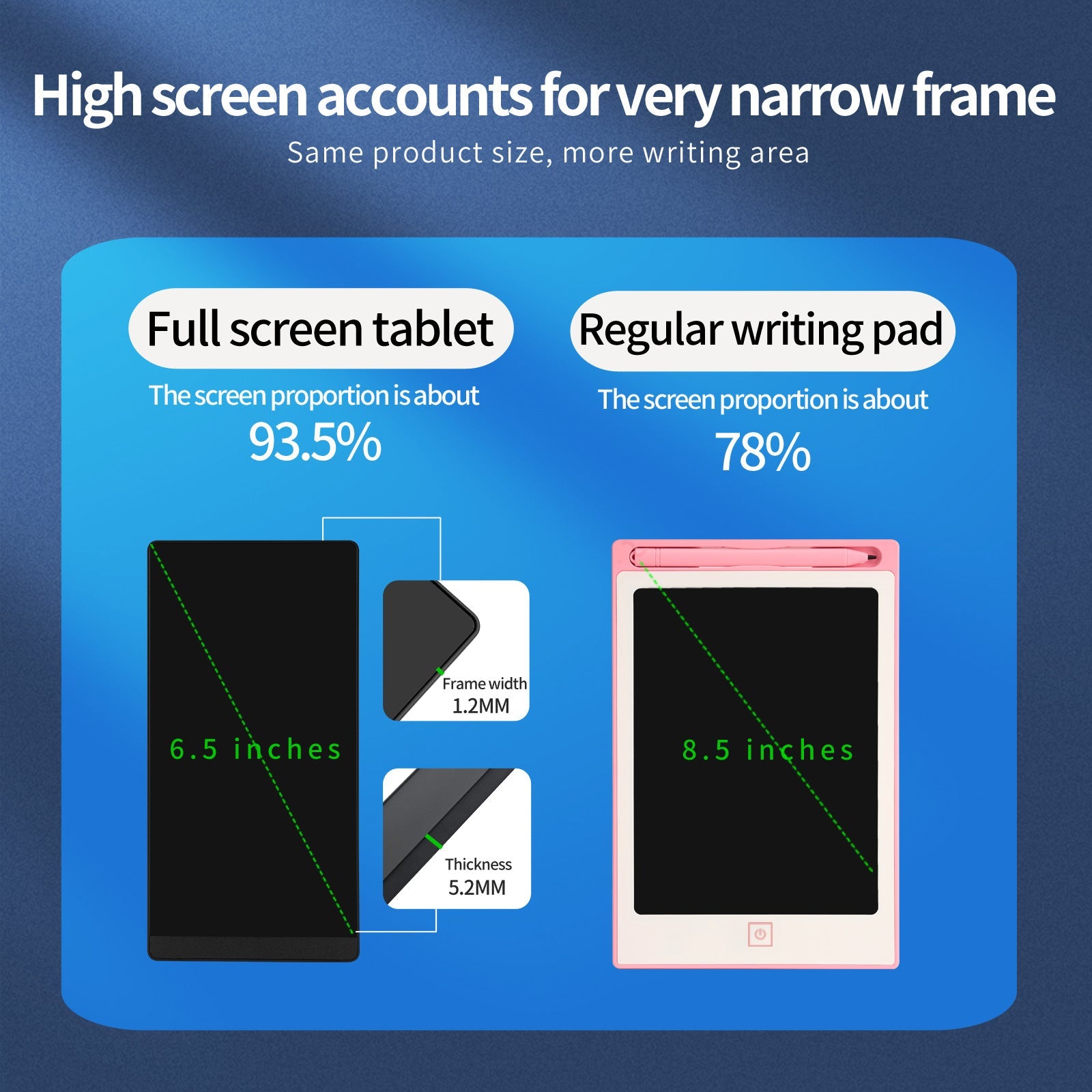 65-inch LCD Handwriting Board Draft Graffiti Painting