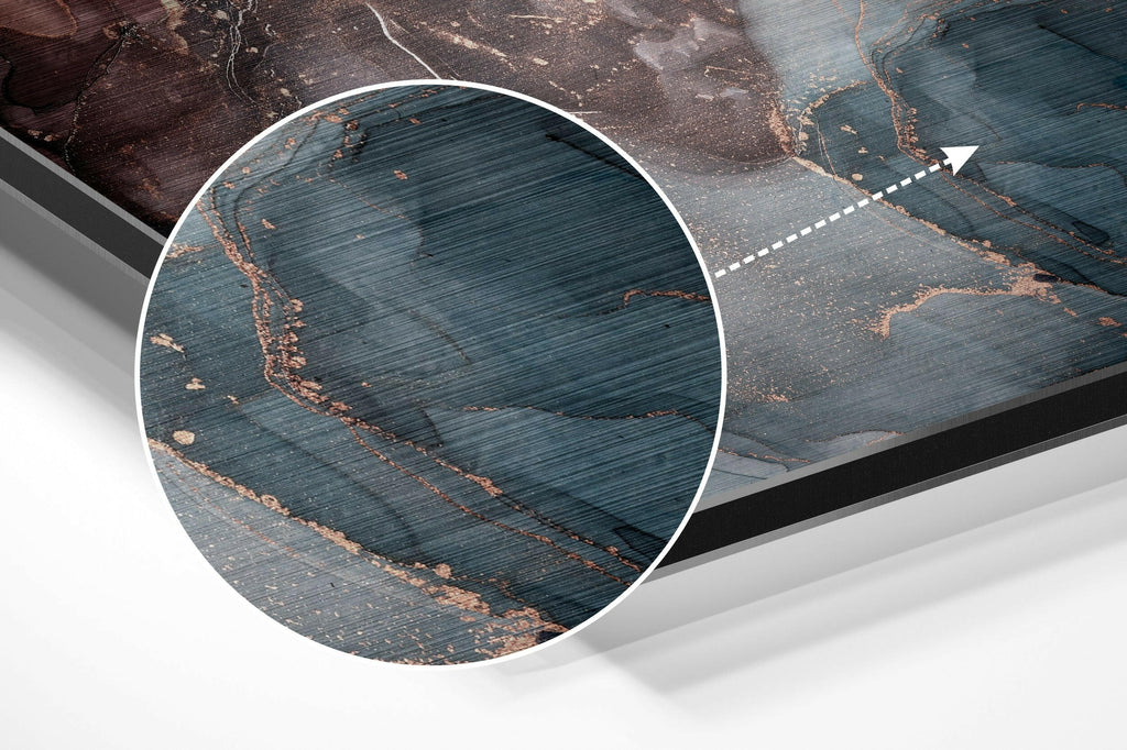 Marmoreal Brushed Aluminium Dibond Wall Art