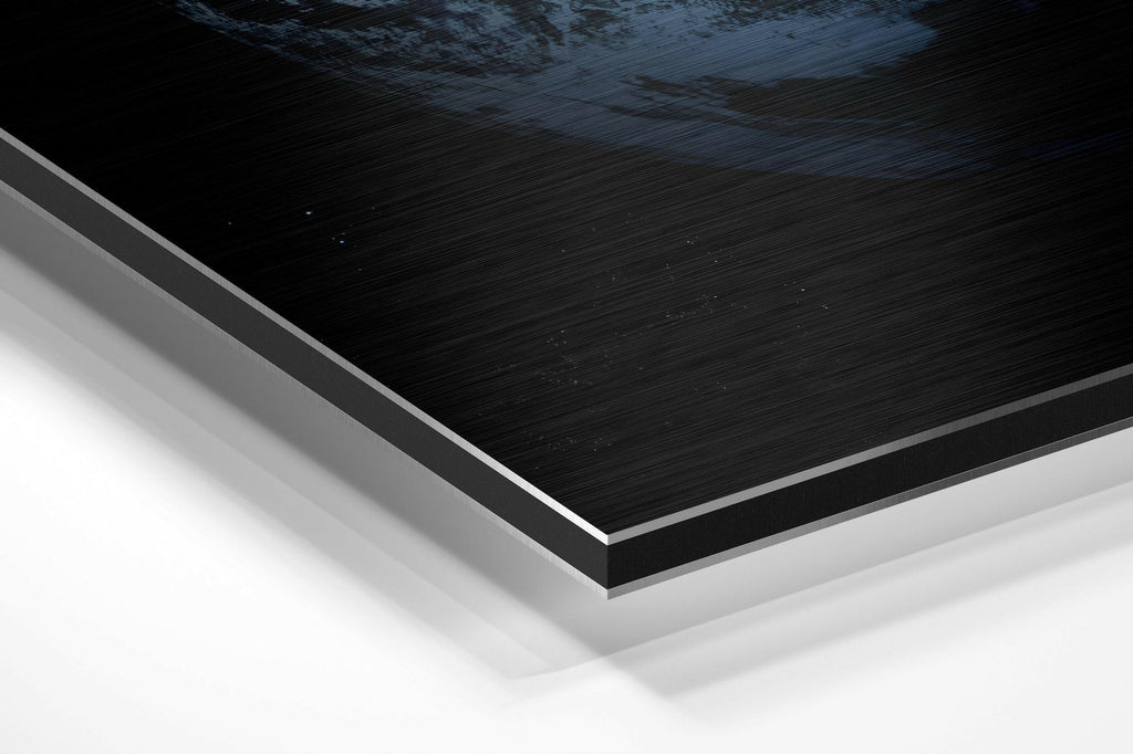 Earth Brushed Aluminium Dibond Wall Art