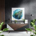 Turtle Brushed Aluminium Dibond Wall Art