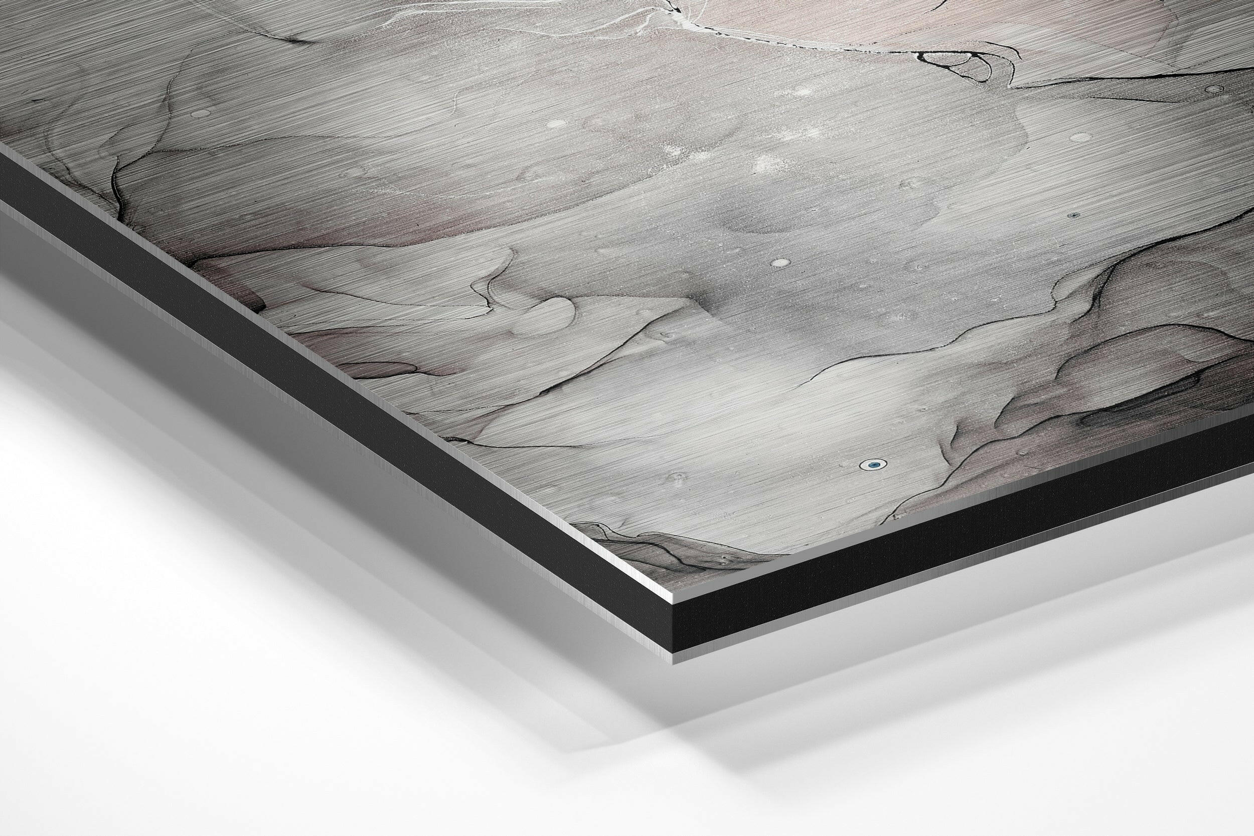 Marmoreal Brushed Aluminium Dibond Wall Art