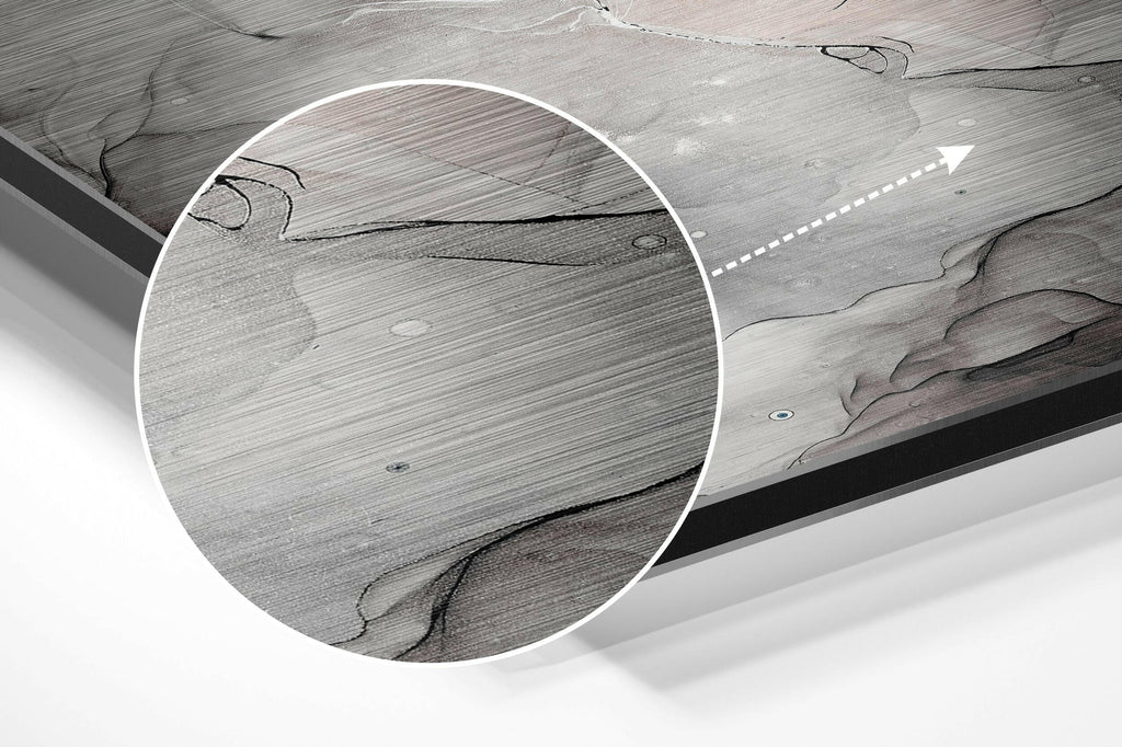 Marmoreal Brushed Aluminium Dibond Wall Art