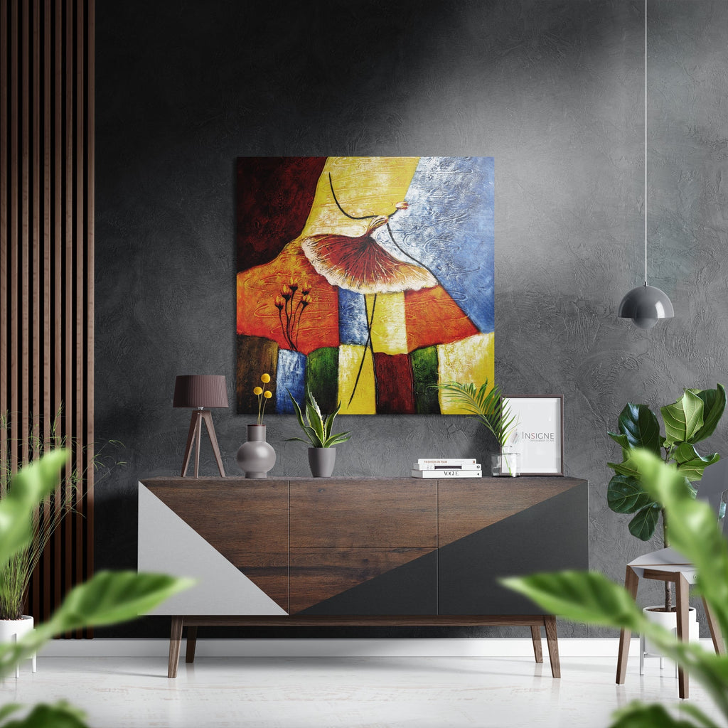 Ballerina Brushed Aluminium Dibond Wall Art