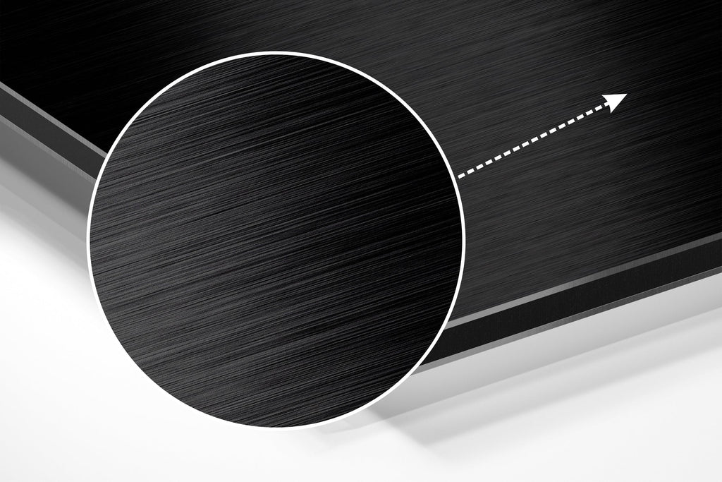 Flower Brushed Aluminium Dibond Wall Art