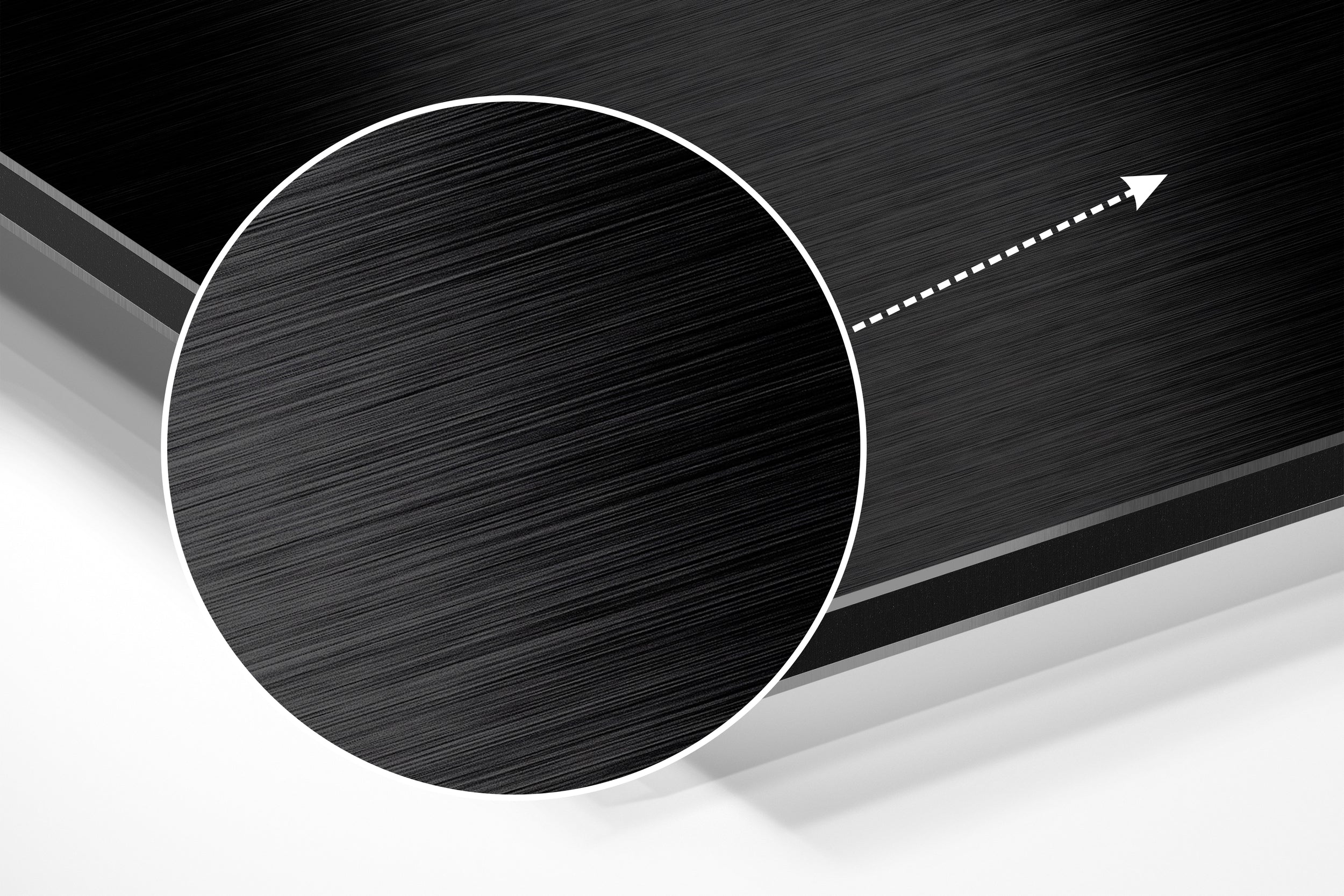Flower Brushed Aluminium Dibond Wall Art