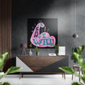 I Can, I Will Brushed Aluminium Dibond Wall Art