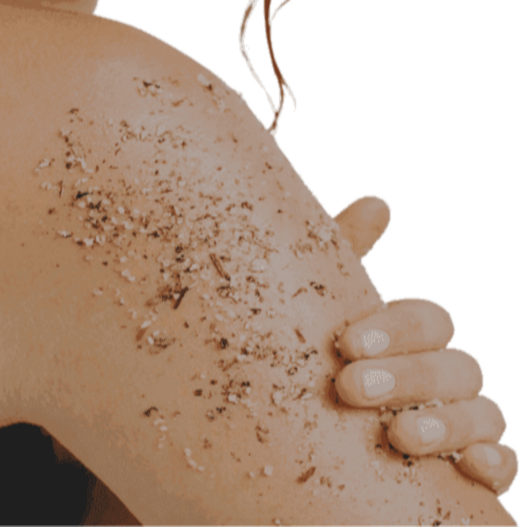 Exfoliating Organic Anti-Acne Body Scrub - Fragrance Free
