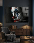 Joker Glass Wall Art