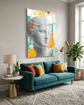 Sculpture Glass Wall Art