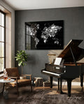 World of Music Glass Wall Art