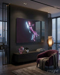 Astronaut Glass Wall Art