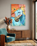 Horse Glass Wall Art