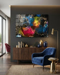 Energy Glass Wall Art