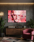 Sculpture Glass Wall Art