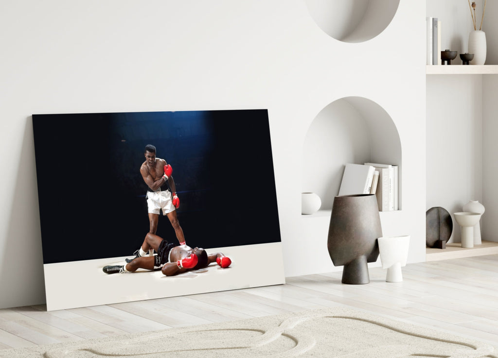 Muhammad Ali Glass Wall Art