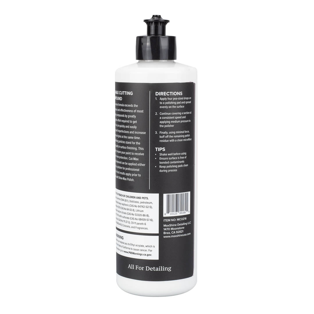 Car Scratch Remover | Cut-Max Cutting Compound - 16oz