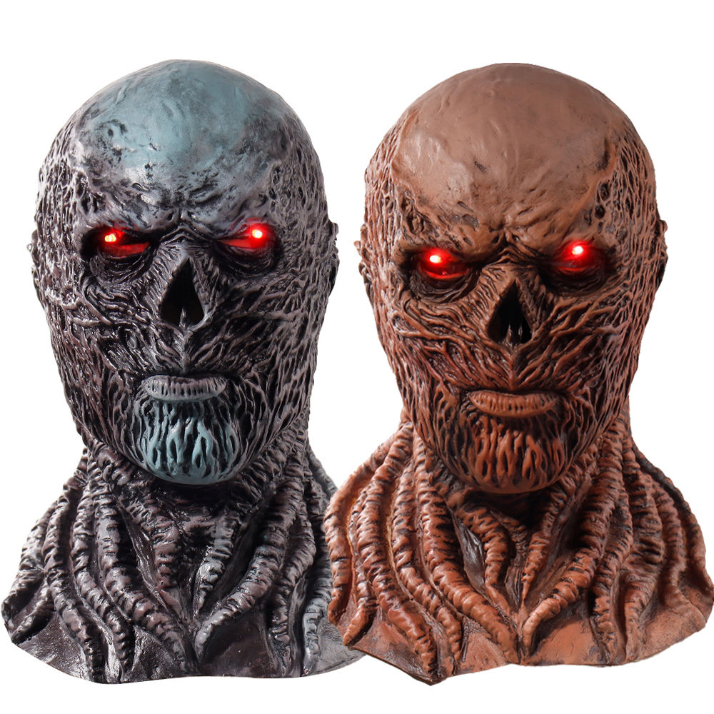 Strange Tale 4 Vecna Latex Mask Headgear Halloween Mask Terror Props