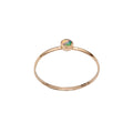 Ethiopian Opal 14K Gold Filled Minimal Stacking Ring