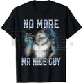 Funny Alpha Wolf Meme T-Shirt – 100% Cotton Sarcastic Humor Unisex Graphic Tee