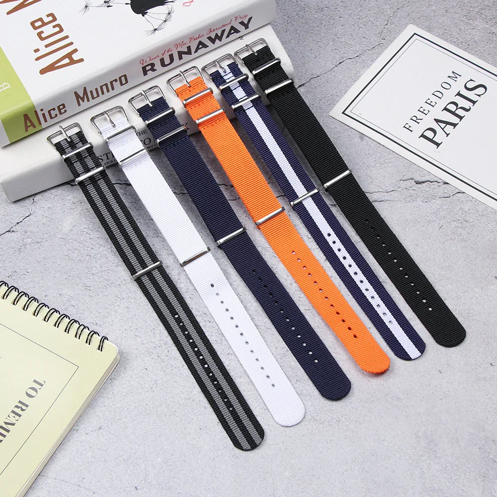 OnePlus Smartwatch Nylon Weaving Sport Loop Band Adjustable Watch Strap