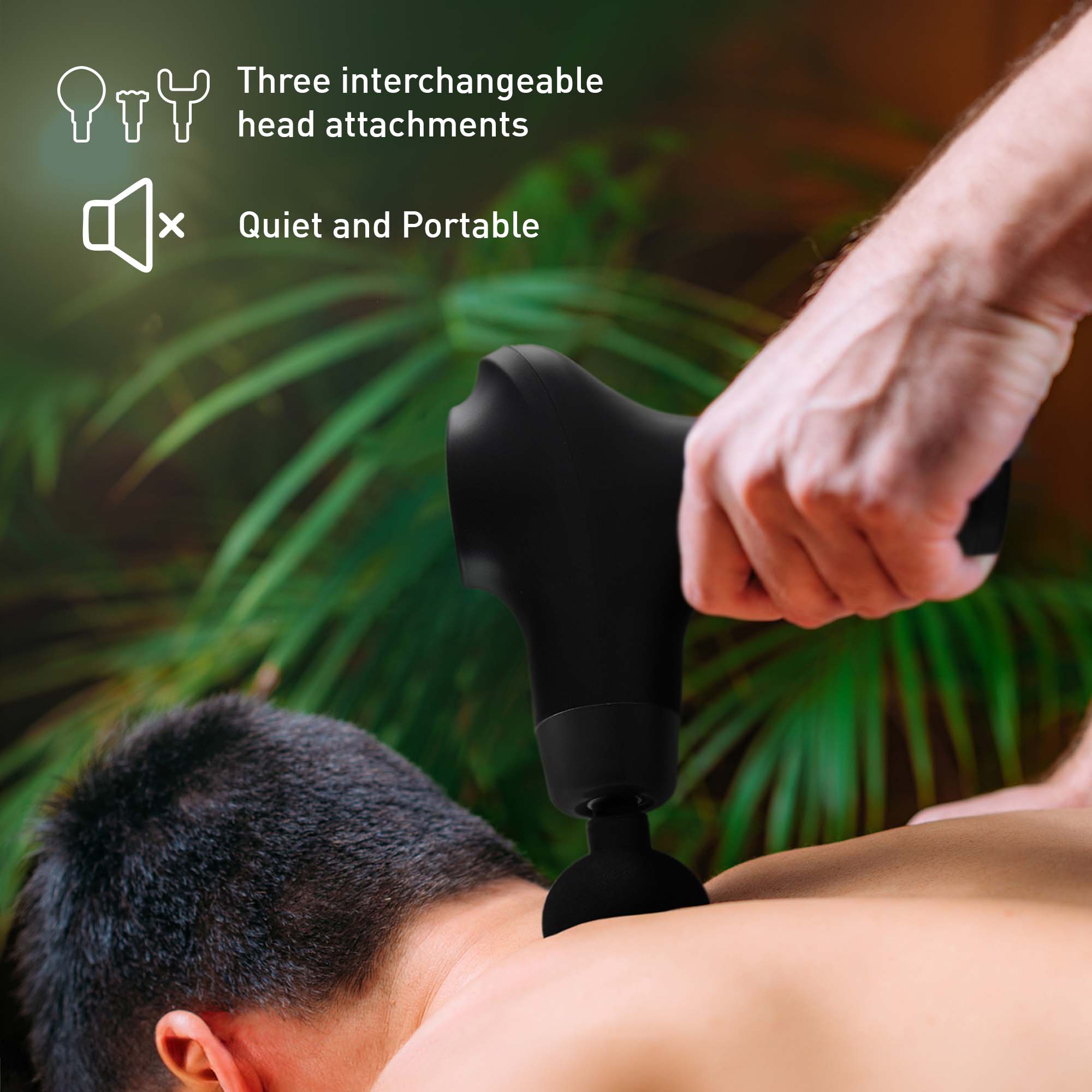 Percussion Powerhouse: 9-Speed Professional & 3-Speed Portable Massage Gun Set