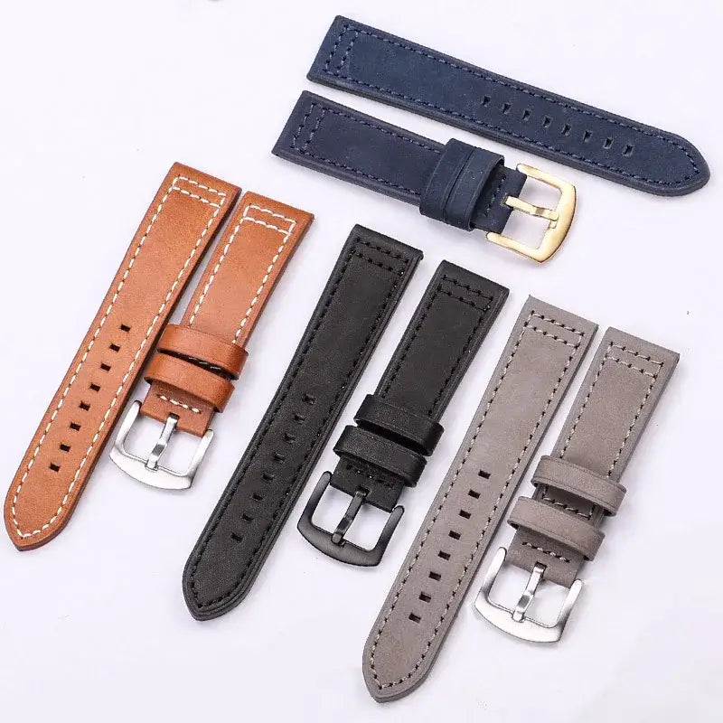 Suunto Leather Band - Soft, Stylish, Secure Fit