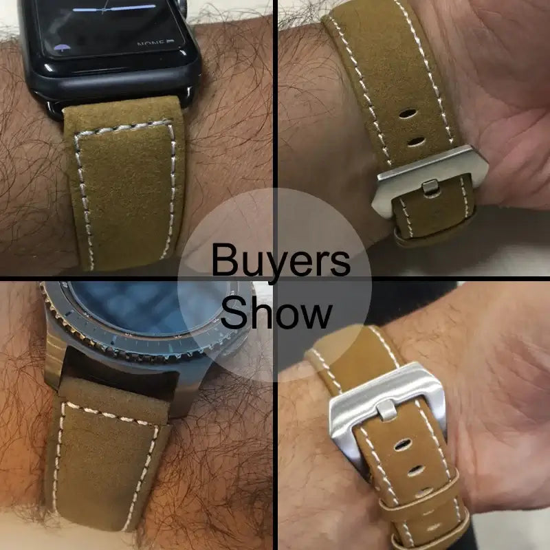 Suunto Leather Watch Band - Durable Classic Design