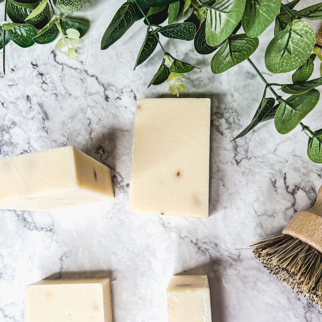 Lavender Ylang Ylang Exfoliating Soap Bar With Lavender Buds, Ylang Ylang and Natural Oils 6oz