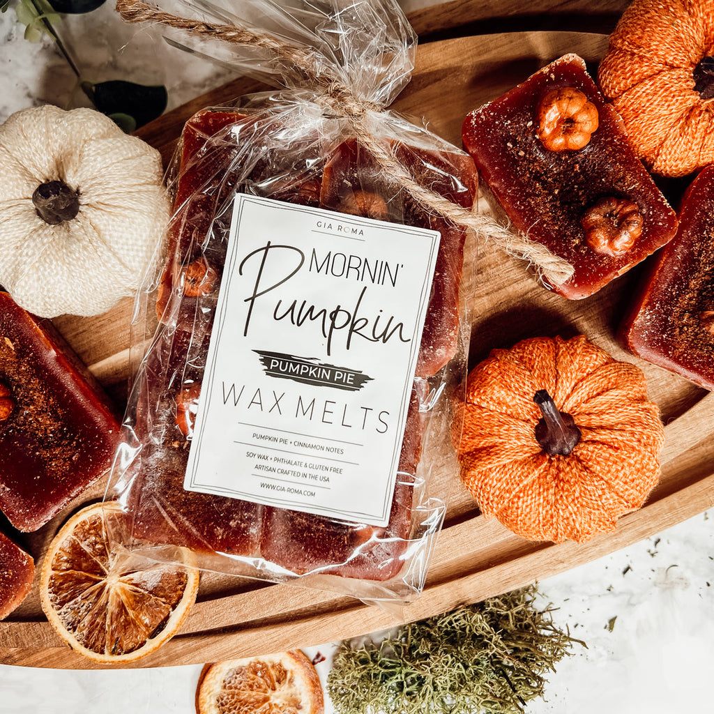 Pumpkin Buttercream XL Wax Melts Natural 4 Cubes 2oz Each Pumpkin Spice