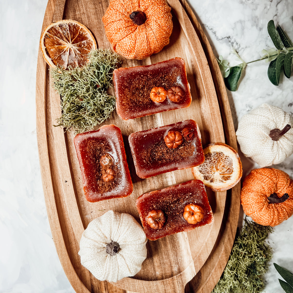 Pumpkin Buttercream XL Wax Melts Natural 4 Cubes 2oz Each Pumpkin Spice