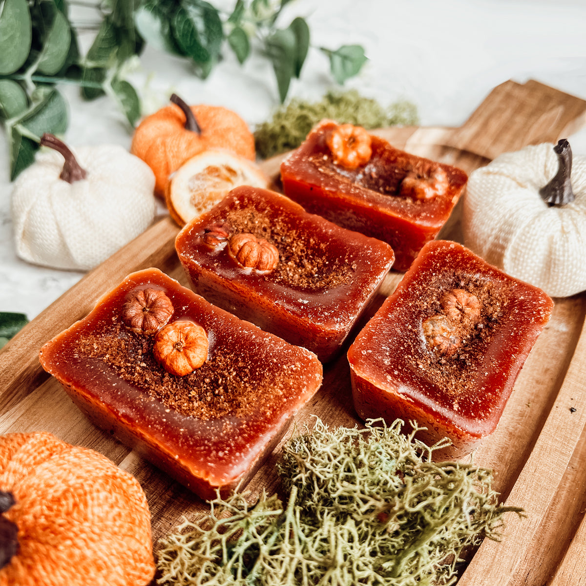 Pumpkin Buttercream XL Wax Melts Natural 4 Cubes 2oz Each Pumpkin Spice