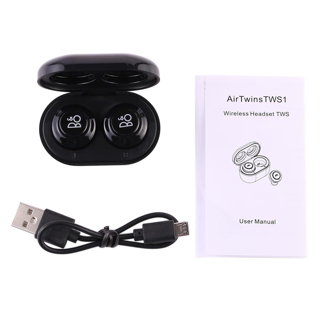NNEIDS Wireless Stereo Earphones With Magnetic Charging Box - Air Twins Tws1