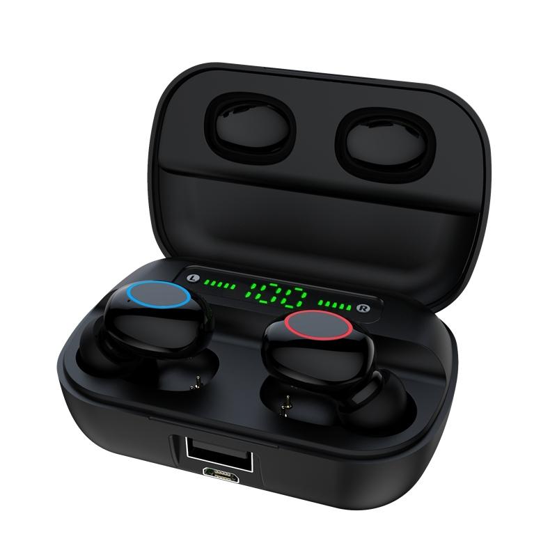 NNEIDS Wireless Touch Earbuds With Magnetic Charging Case