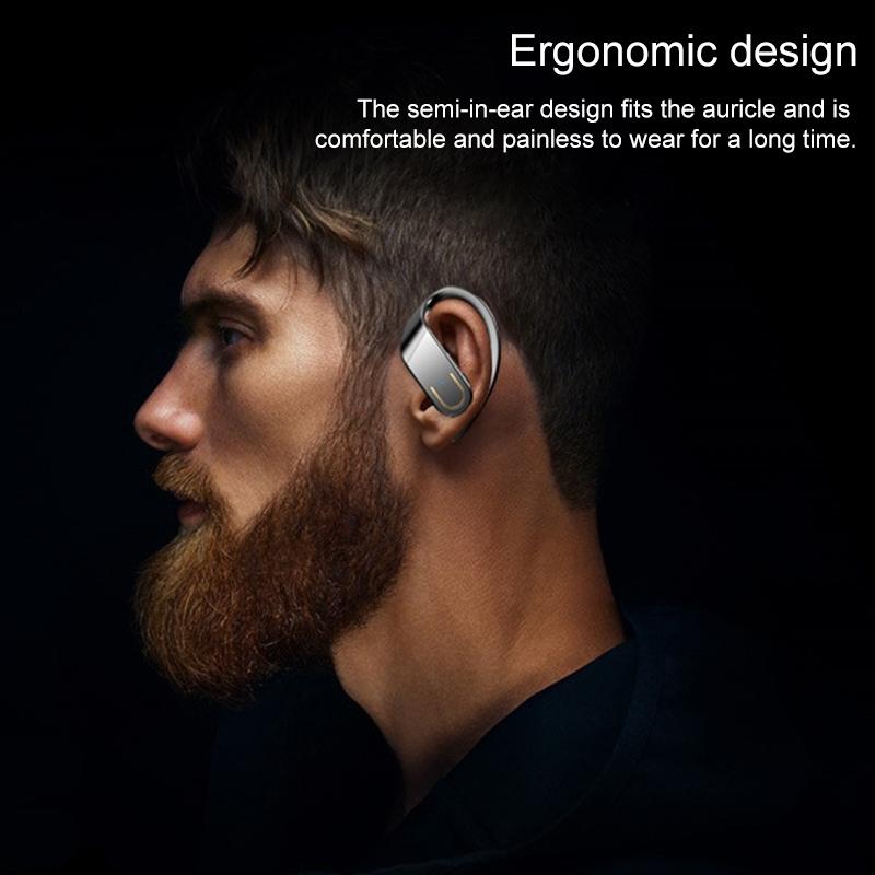 NNEIDS Wireless Bluetooth Earphones With Magnetic Charging Case & Digital Display