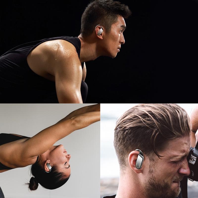 NNEIDS Wireless Bluetooth Earphones With Magnetic Charging Case & Digital Display