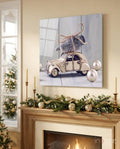 Citroen Glass Wall Art