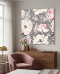 Flower Glass Wall Art