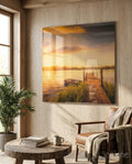 Dock Glass Wall Art