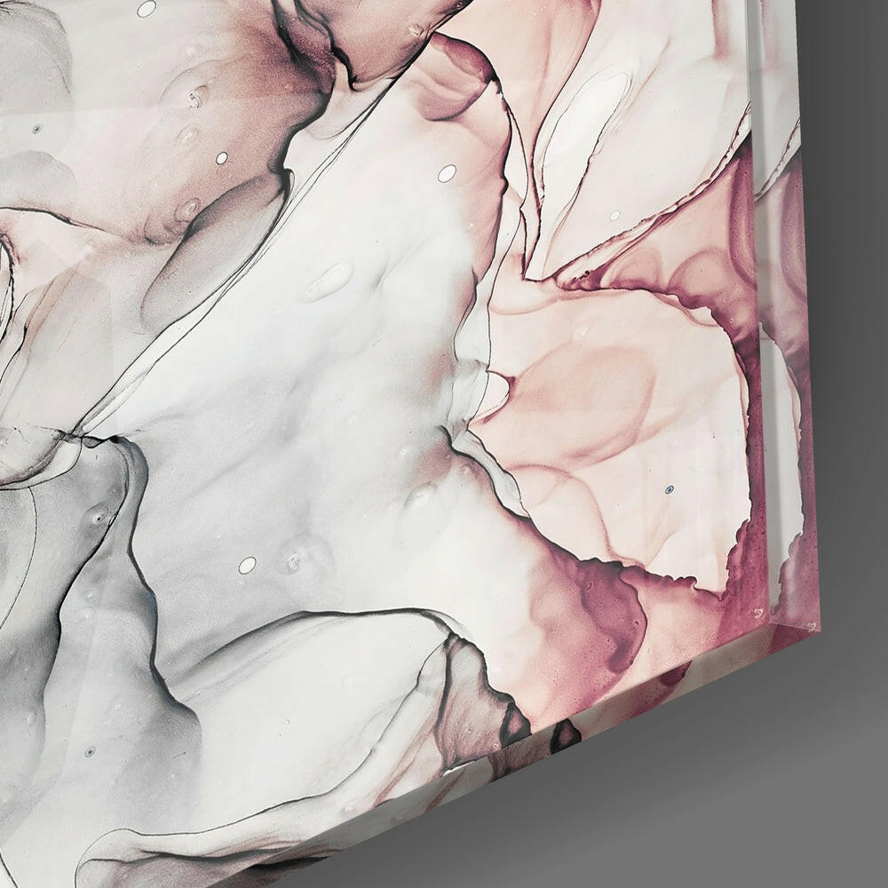 Abstract Glass Wall Art