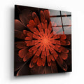 Flower Glass Wall Art