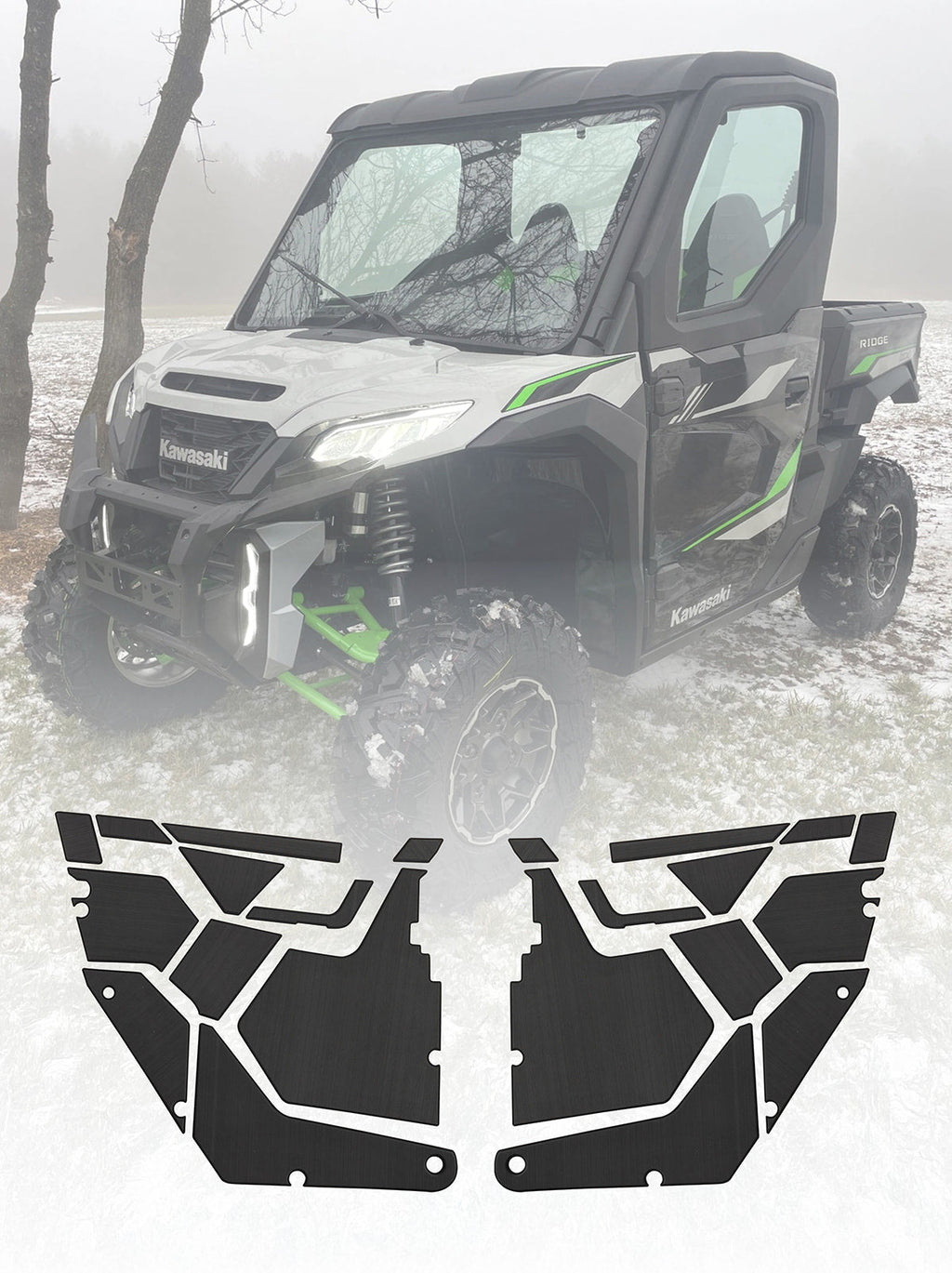 EVA Foam Door Panel Kit Kawasaki Ridge