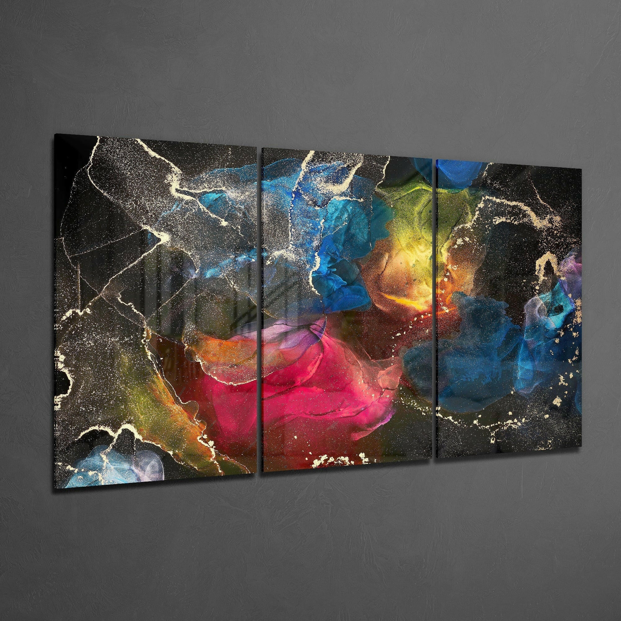 Dance Of Colors Glass Art