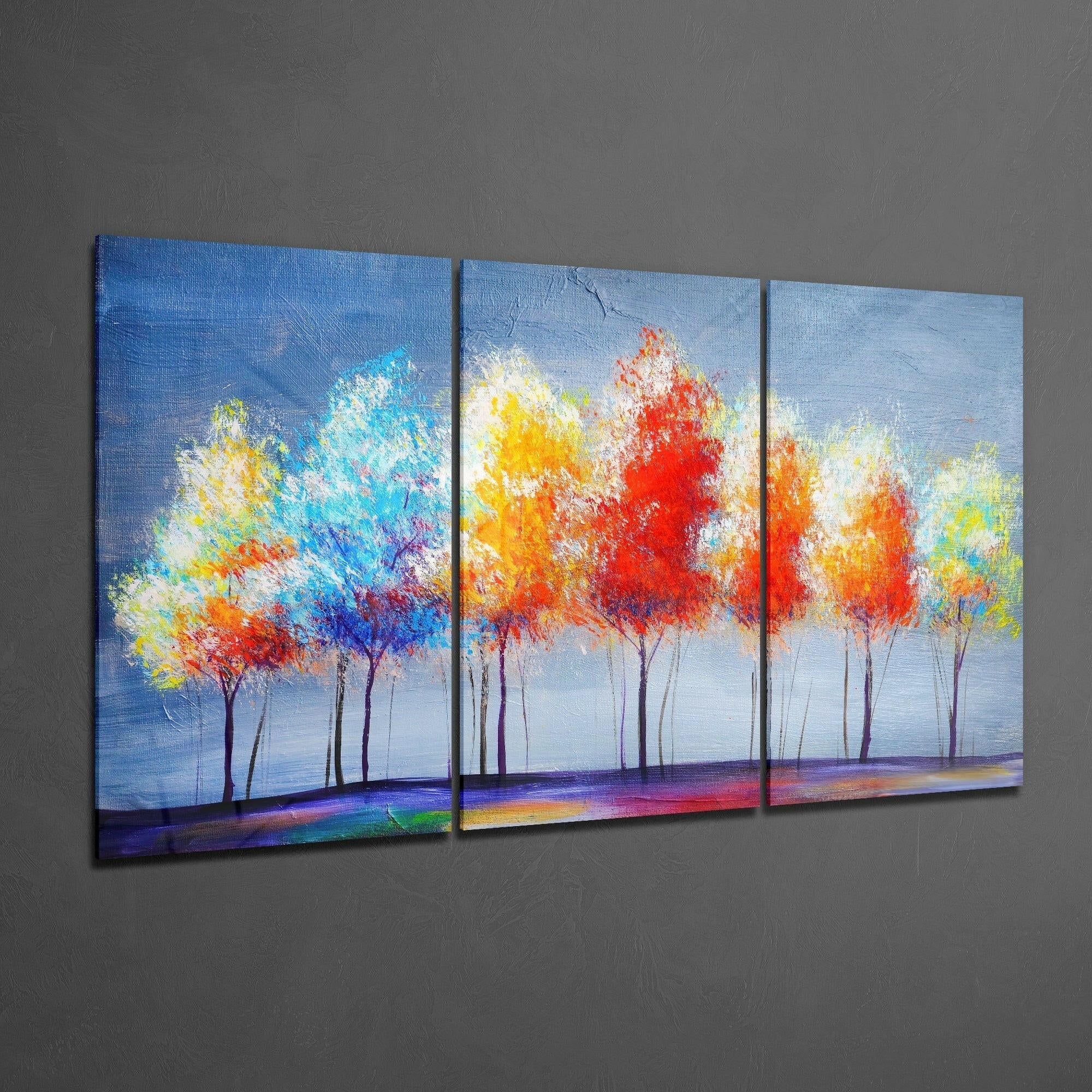 Dream Trees Glass Art