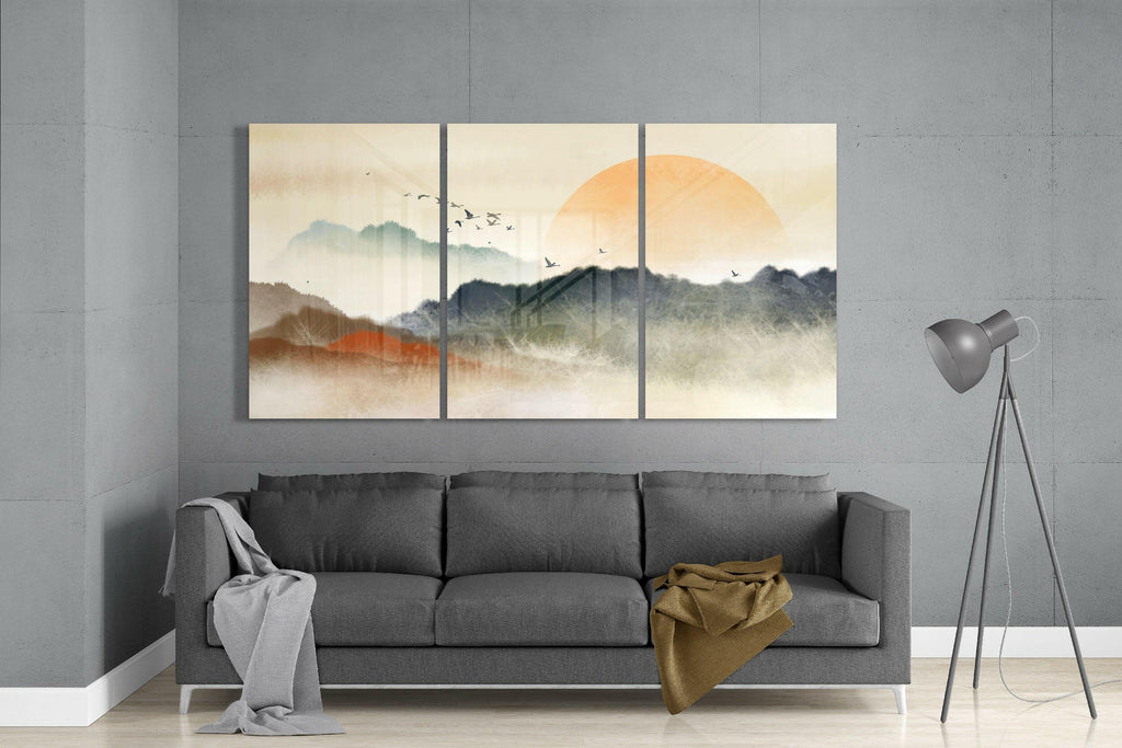 Sunset Glass Art