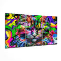 Cat Glass Art
