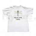 National Geographic Dragonfly Graphic Baby Tee – Y2K Aesthetic Crop Top